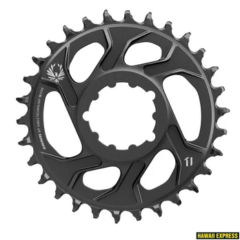 Priekinė žvaigždė SRAM X-SYNC 2 30T Direct Mount 3mm Offset Boost Alum Eagle Black