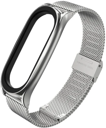 Tech-Protect kellarihm MilaneseBand Xiaomi Mi Band 5/6, silver