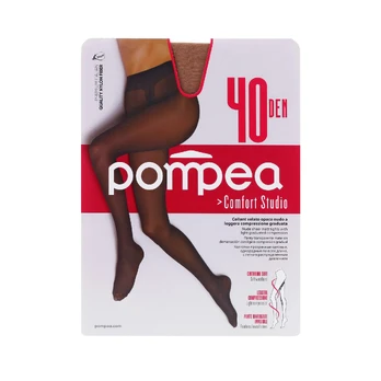 POMPEA COMFORT STUDIO 40 DEN pėdkelnės 1/2 | Caramel