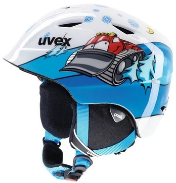 Slidinėjimo šalmas Uvex Airwing 2, mėlynas/baltas, 46-50