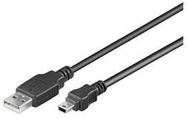 Ostatní USB A-B mini cable, 5 pins, 1m