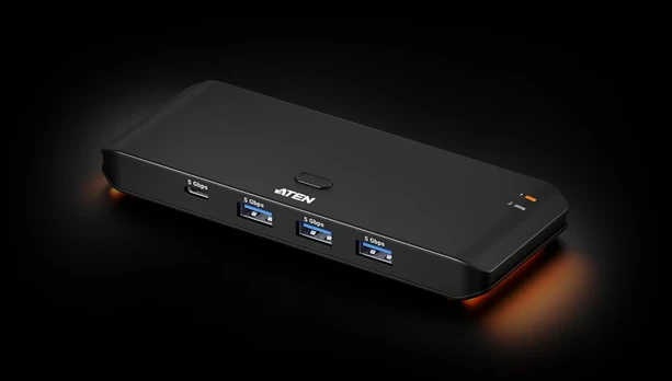 HUB USB Aten 2 x 4-Port USB 3.2 Gen 1