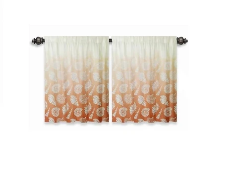 blunique Coral Beach Kitchen užuolaidos 70x60 cm
