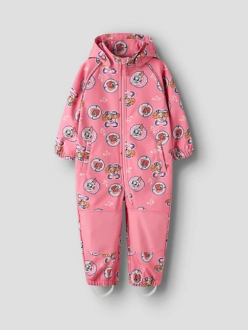 NAME IT Softshell kombinezonas "Šunyčiai patruliai2" (Rožinis) - 98