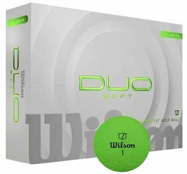 Wilson - DUO Soft Golf Ball - Žalias - 12 Balls