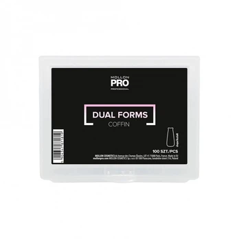 MOLLON PRO DUAL FORMS COFFIN nagų priauginimo formos (100 vnt.)