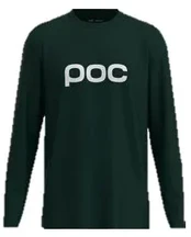 Marškinėliai POC L/S Tee žalia - XL