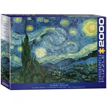 Dėlionė „Vincent van Gogh. Žvaigždėta naktis“ (2000 d.)