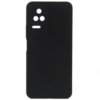 Evelatus POCO F4 Premium Soft Touch silikoninis dėklas Xiaomi Black