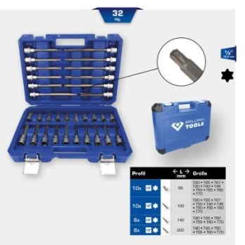 Veržliarakčių rinkinys KS TOOLS BT022532