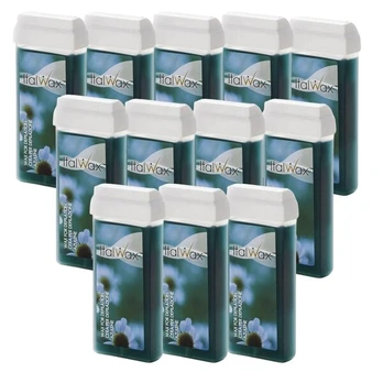 Vaško kasetė ItalWax Azulene, 12x100 ml