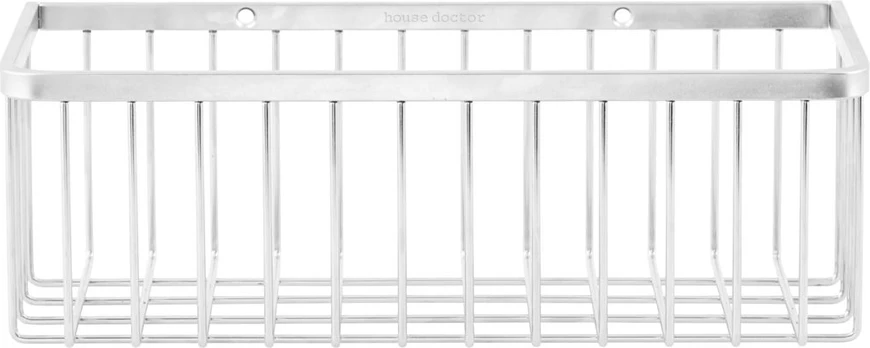 House Doctor - Bath Basket - 28x11 cm - Silver