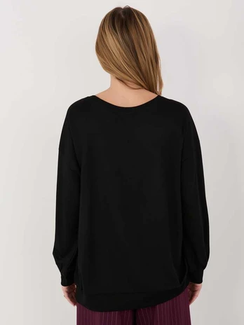 Rue Paris Bluza-RV-BL-A1220.11-juoda