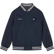 Tommy Hilfiger Bomber striukė Graphic KB0KB10079 Tamsiai mėlyna Regular Fit