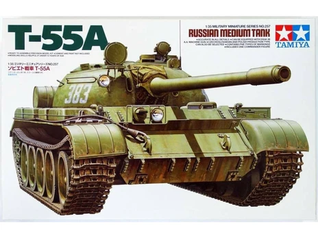 Tamiya - T-55A Russian Medium Tank, 1/35, 35257