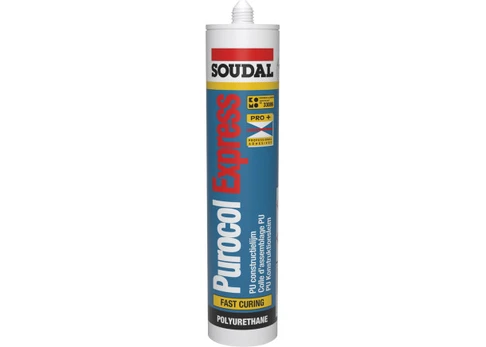 Klijai medienai Soudal Purocol Express D4 , skaidrūs, 290ml