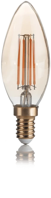4W LED lemputė E14, 2200K, gintaro spalvos, 151649