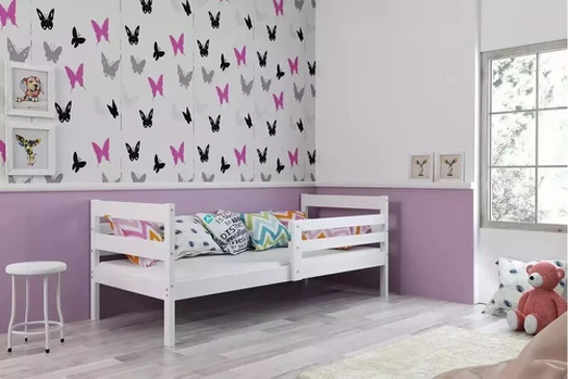Vaikiška lova ERYK 90X200, balta