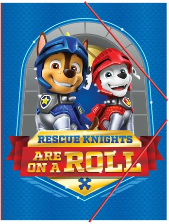 Paw Patrol Knights A/4 elastinė segimo juosta