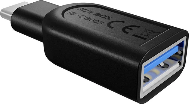 Raidsonic ICY BOX adapteris, skirtas USB 3.0 Type-C jungtis prie USB 3.0 Type-A sąsajos USB 3.0 A USB 3.0 C