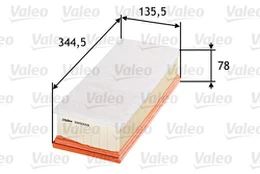 Oro filtras VALEO 585028 kaina