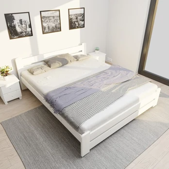 Lova su čiužiniu HARMONIJA RS 90x200 Balta