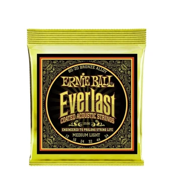 Ernie Ball Everlast P02556 Coated 80/20 Bronze 12-54