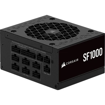 Corsair SF1000 (juodas, 1x 12VHPWR, 3x PCIe, Kabelmanagement, 1000 Watt)