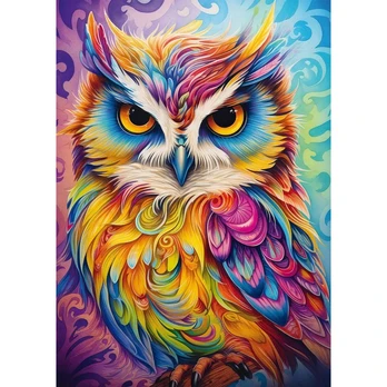 Dėlionė Schmidt Owl In Parrot Dress