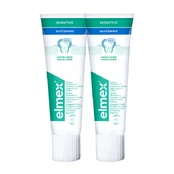 Elmex Sensitiv e Teeth Whitening Toothpaste Whitening Duopack 2x 75 ml 75ml Unisex kaina