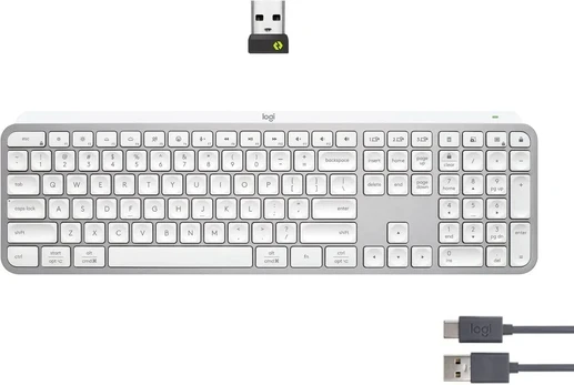 Klaviatūra Logitech MX Keys S US pilka