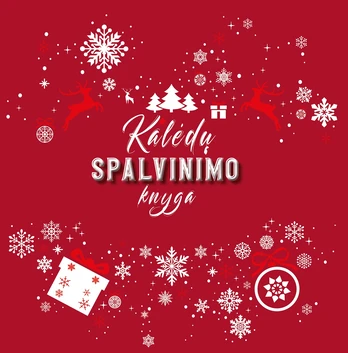 Kalėdų spalvinimo knyga