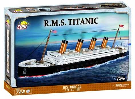 Konstruktorius Cobi Historical Collection RMS Titanic, plastikas