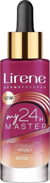 Lirene My Master podkład kryjący 02 rusvai gelsvas 30ml