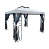 Gazebo TULIP 3x3m light pilkas