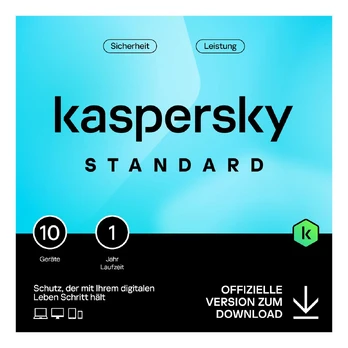 Kaspersky Standard Anti-Virus [10 Geräte - 1 Jahr]