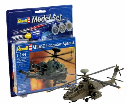 Revell lėktuvas modelis set - ah-64d longbow apache