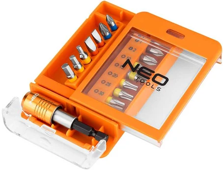 Neo Tools Antgalių rinkinys, 15 vnt