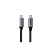Extra Digital Kabelis USB3.2, USB-C - USB-C, 20Gbps, 100W, 20V/ 5A, 4K/ 60HZ, 1m kaina
