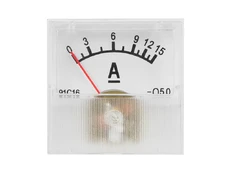 Blow Analoginis ampermetras kw, mini 15A kaina