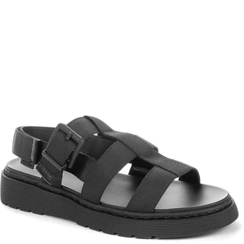 Basutės moterims, Juoda, SANDALS