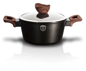 Berlinger Haus GRANITINIS PUODAS BERLINGER 20cm BH-1716 EBONY ROSEWOOD