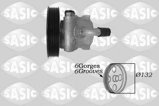 Hidraulinis siurblys, vairo sistema SASIC 7070043