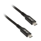 Kabelis USB InLine USB-C - USB-C 1 m Juodas (35901A) kaina
