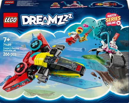 LEGO DREAMZzz 71489 Cooper žaidimų valdiklio reaktyvinis lėktuvas