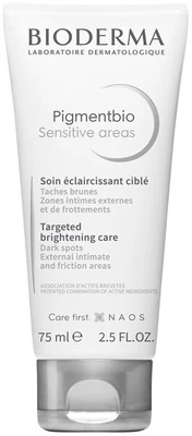 Kūno kremas Bioderma Pigmentbio Sensitive Areas, 75 ml