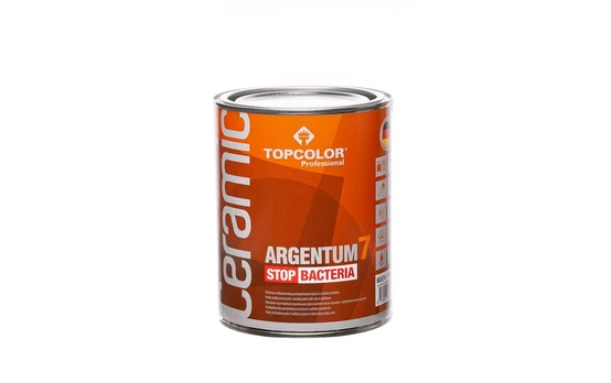 Vandeniniai vidaus dažai TOPCOLOR CERAMIC Argentum 7, 1l