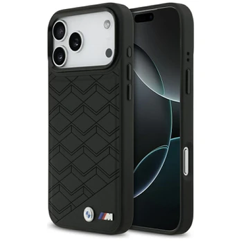 Dėklas BMW M Shape Logo MagSafe do iPhone 17 Pro Max juoda
