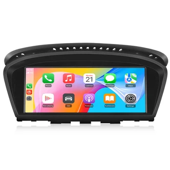 8.8'' Automobilių Radijas Junsun BMW E60 E61 E90 E91 CCC Carplay AUX USB