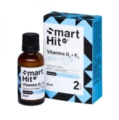 Maisto papildas SmartHit IV Vitamins D3 + K2 30ml kaina